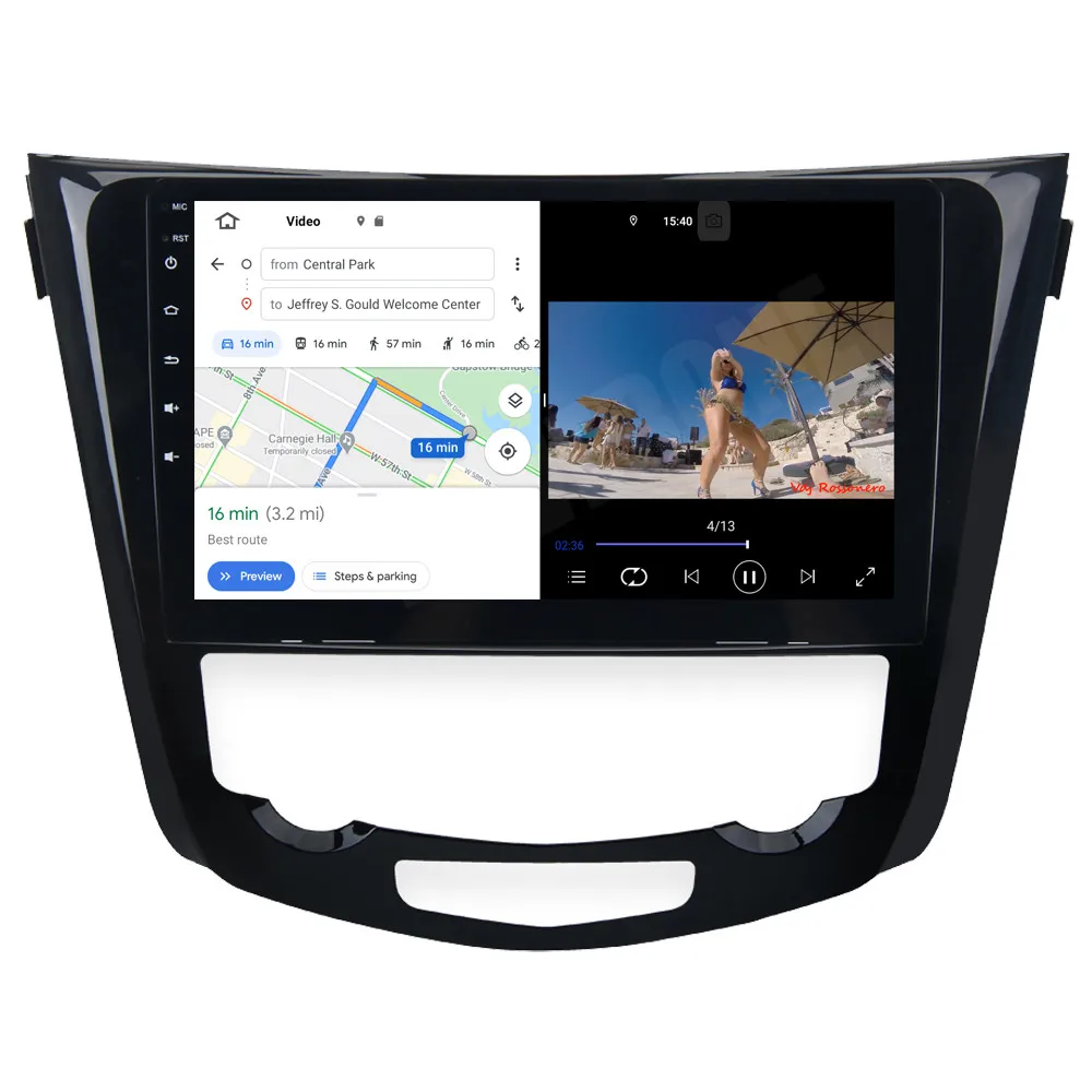 Автомагнитола RoverOne для Nissan X Trail мультимедийный проигрыватель на Android 10 2014 дюйма