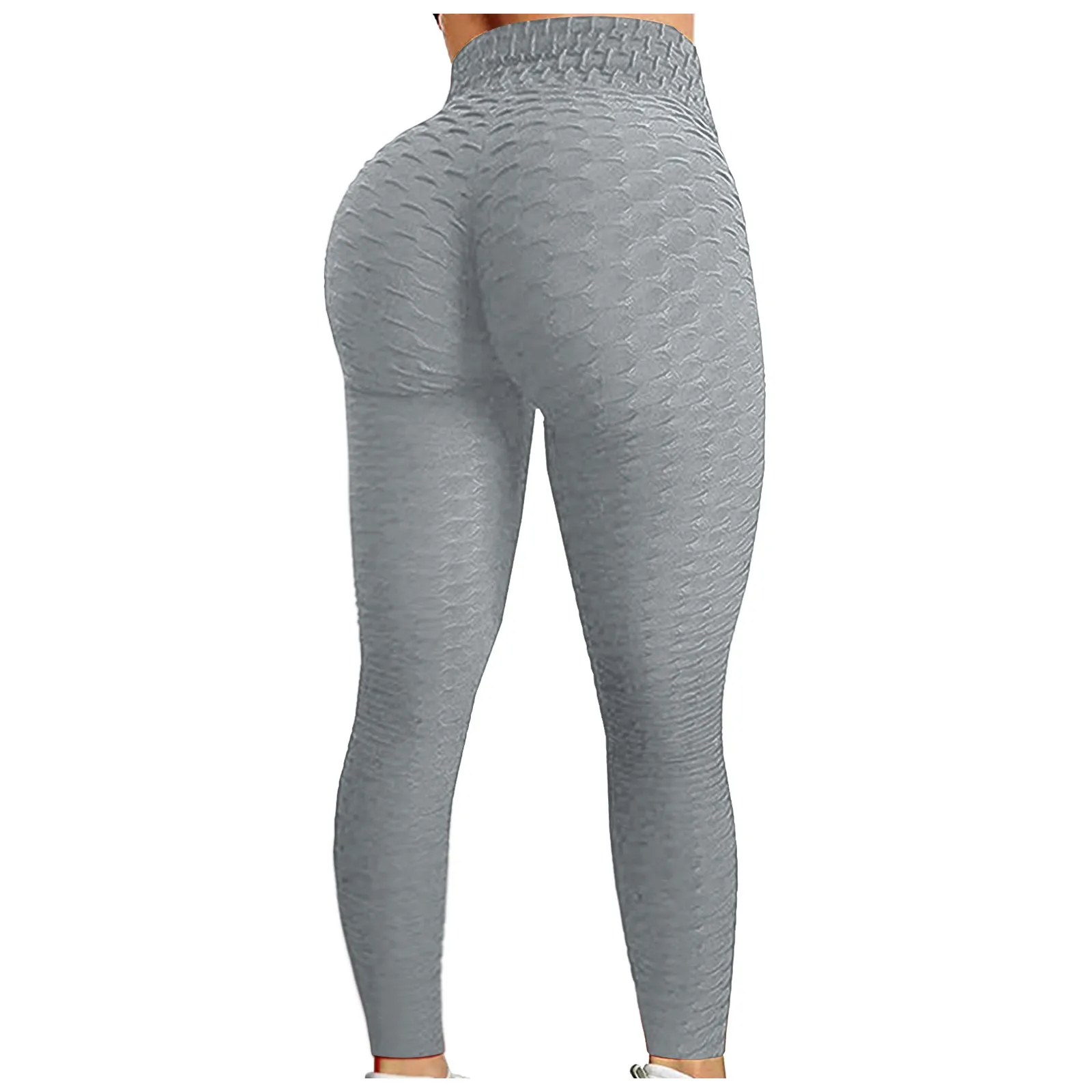 

Women's Legging Bubble Hip Lifting Exercise Leggins Mujer Fitness Running Ealstic Waist Pants Leggings Pantalon Pour Femme