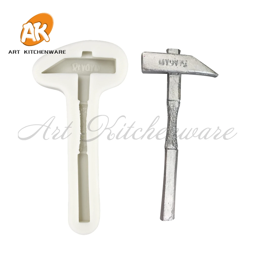 

Силиконовая форма в виде молотка для украшения торта