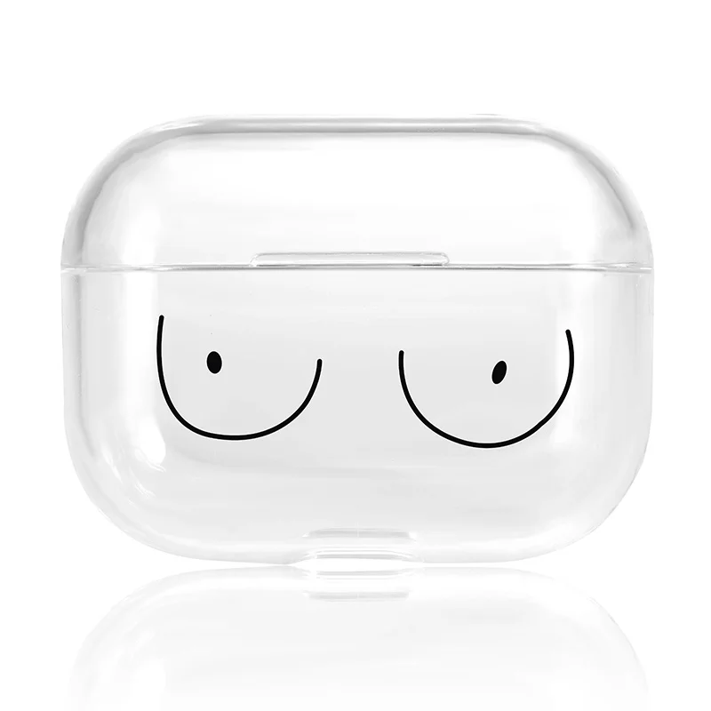 Милый мультяшный силиконовый чехол для Apple AirPods Pro Чехол Bluetooth гарнитура защитный жесткий чехол для AirPods Pro 3 чехол - Цвет: 1038
