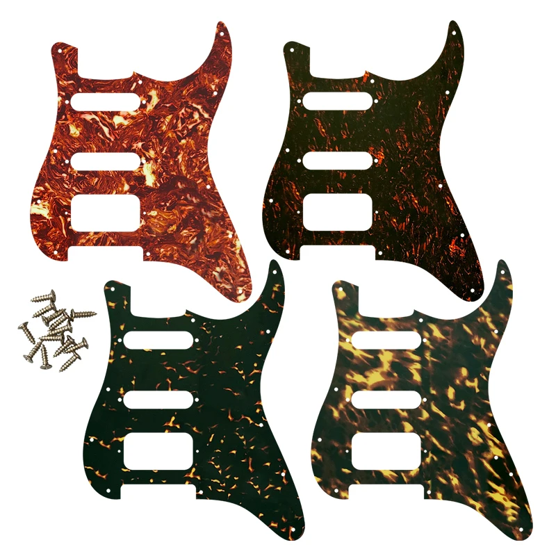 

Custom Pleroo Guitar Parts For US/Mexico Fd Standard Strat 72' 11 Screw Hole Hss Guitar Pickguard Scratch Plate No Volume Hole