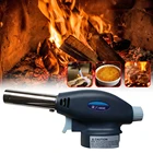 Туристическое снаряжение кассеты пушка брызга воспламенитель для выпечки огнемет фонарь пламени дома пушка брызга удар фонарь пистолет зажигания для наружных осветительных приборов