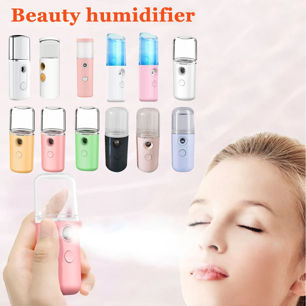 30 мл мини нано опрыскиватель для лица Уход за кожей пароход USB ингалятор