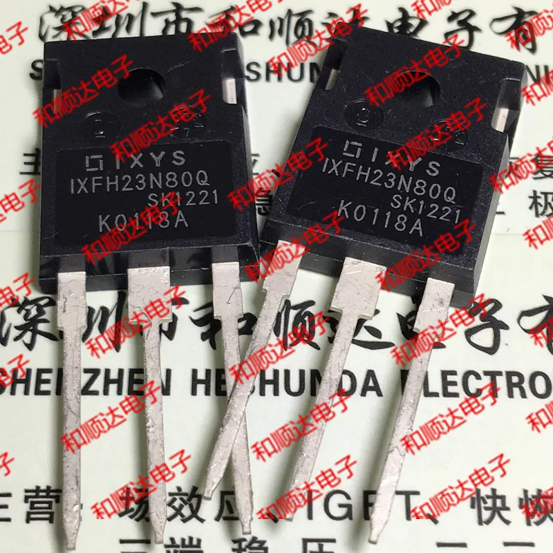 

10 шт./лот IXFH23N80Q новый запас TO-247 800V 23A