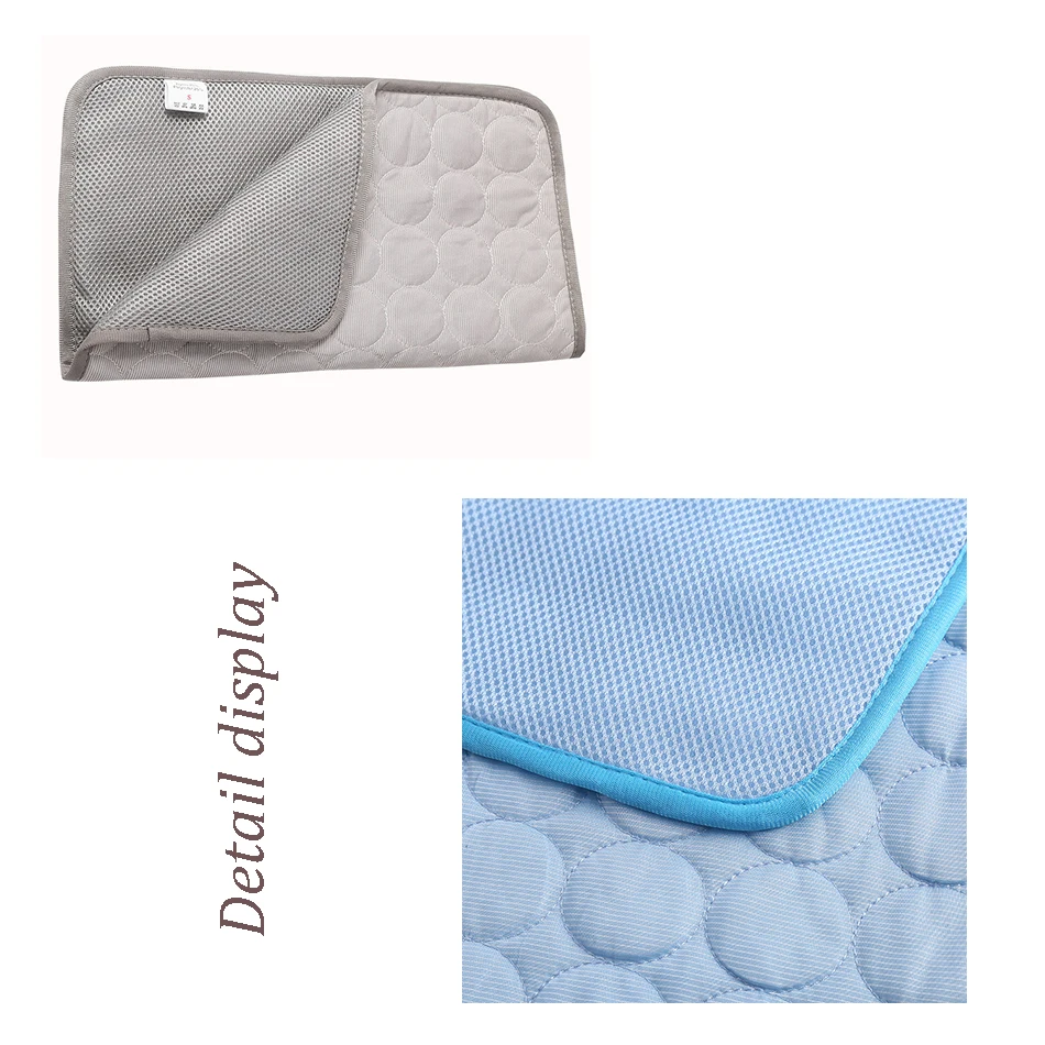 Охлаждающий коврик для собак самоохлаждающийся домашних животных из ледяного