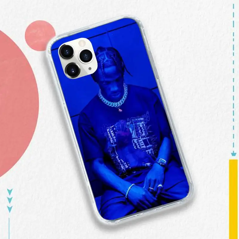 

Famous rapper Travis Scott Phone Case for iPhone 11 12 pro XS MAX 8 7 6 6S Plus X 5S SE 2020 XR