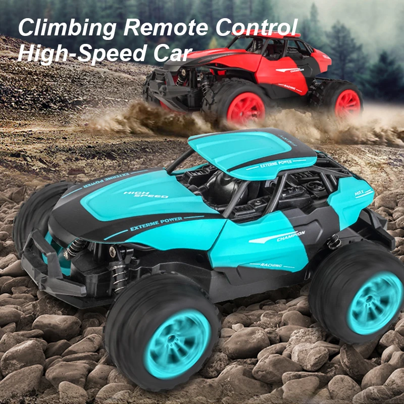 

RC Car 1:16 Scale 2.4G Remote Control Vehicle 4CH Off-road Racing Vehicles Radio Control Electronic Toys for Boys Children Gifts