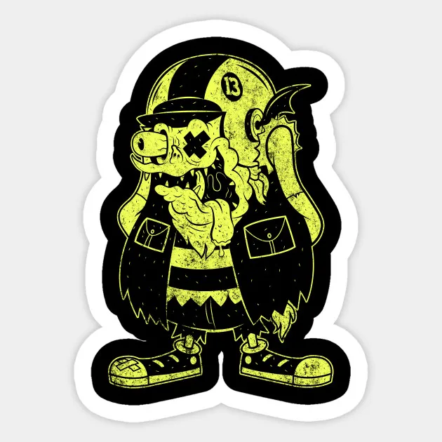 Tales of the Rat Fink стикер для чемодан скейтборда холодильник мотоцикл наклейка