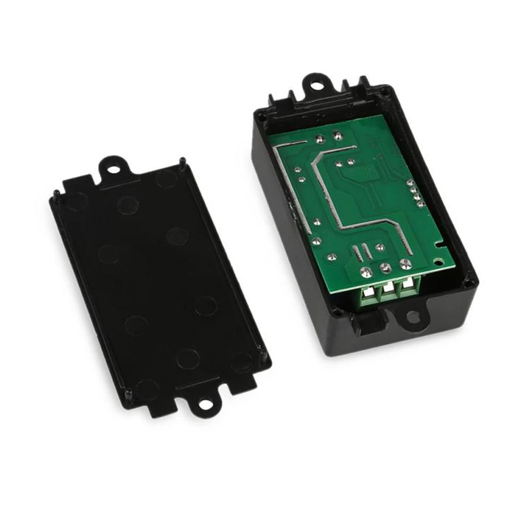 

Rubrum 433 MHz Wireless AC 110V 220V 1 CH Remote Control Switch RF Relay Receiver Module For Light Lamp Garage Door Opener Diy