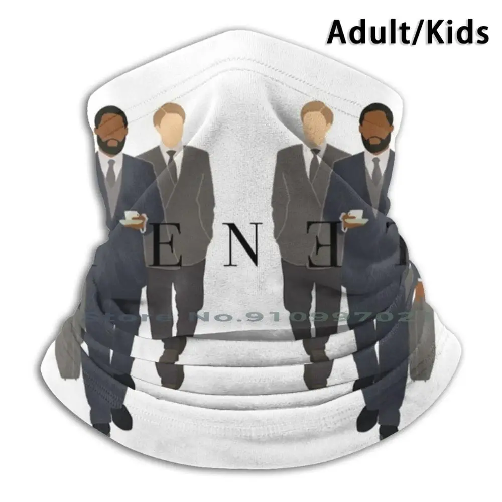 

Шарф-маска Tenet, маска для шеи, шарф, бандана, маска-сетка Tenet, фильм Holywood, Нолан, Дэвид, Вашингтон, Роберт