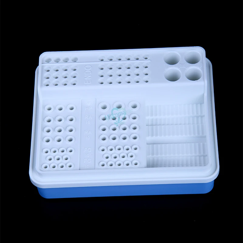 1pc Dental Endo Storage &amp Disinfection Box Case for Burs Files Instrument | Красота и здоровье