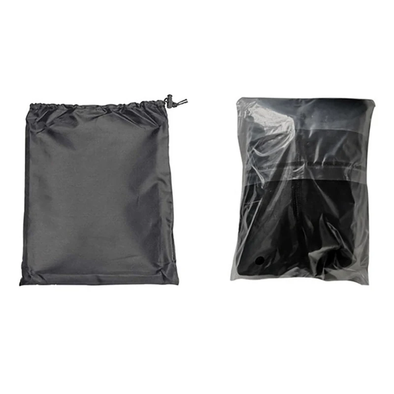 

Patio Heater Cover Waterproof Stand-Up Heater Cover With Zipper Heavy Duty Oxford Cloth Anti-UV for Outdoor Black K888