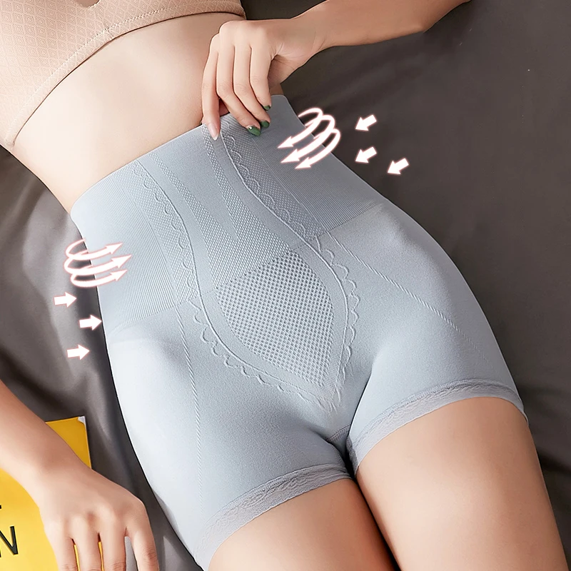 

ZJX 16CM High Waist Shapers Women Body Shaper Slimming Butt Lifter Shapewear Soft Cotton Underwear Tummy Control Panties