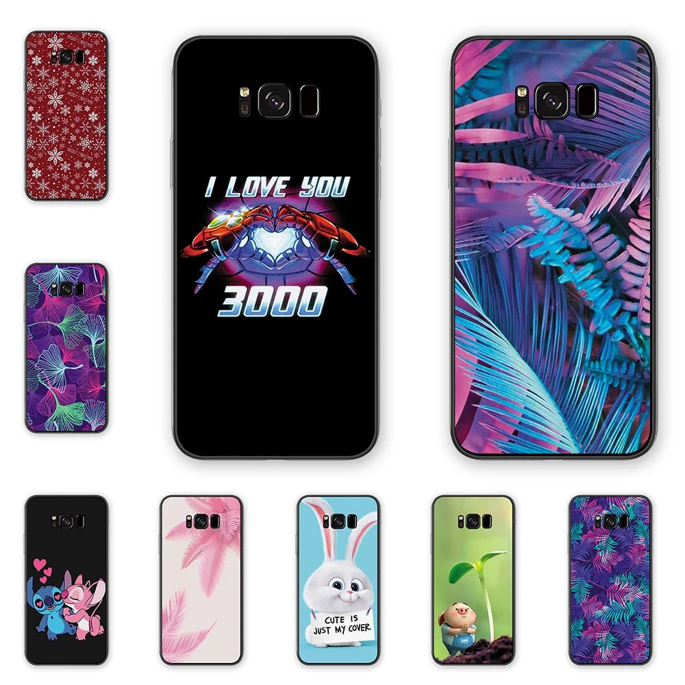Силиконовый чехол для телефона из ТПУ с изображением Мстителей Marvel Samsung Galaxy S8 S9 plus