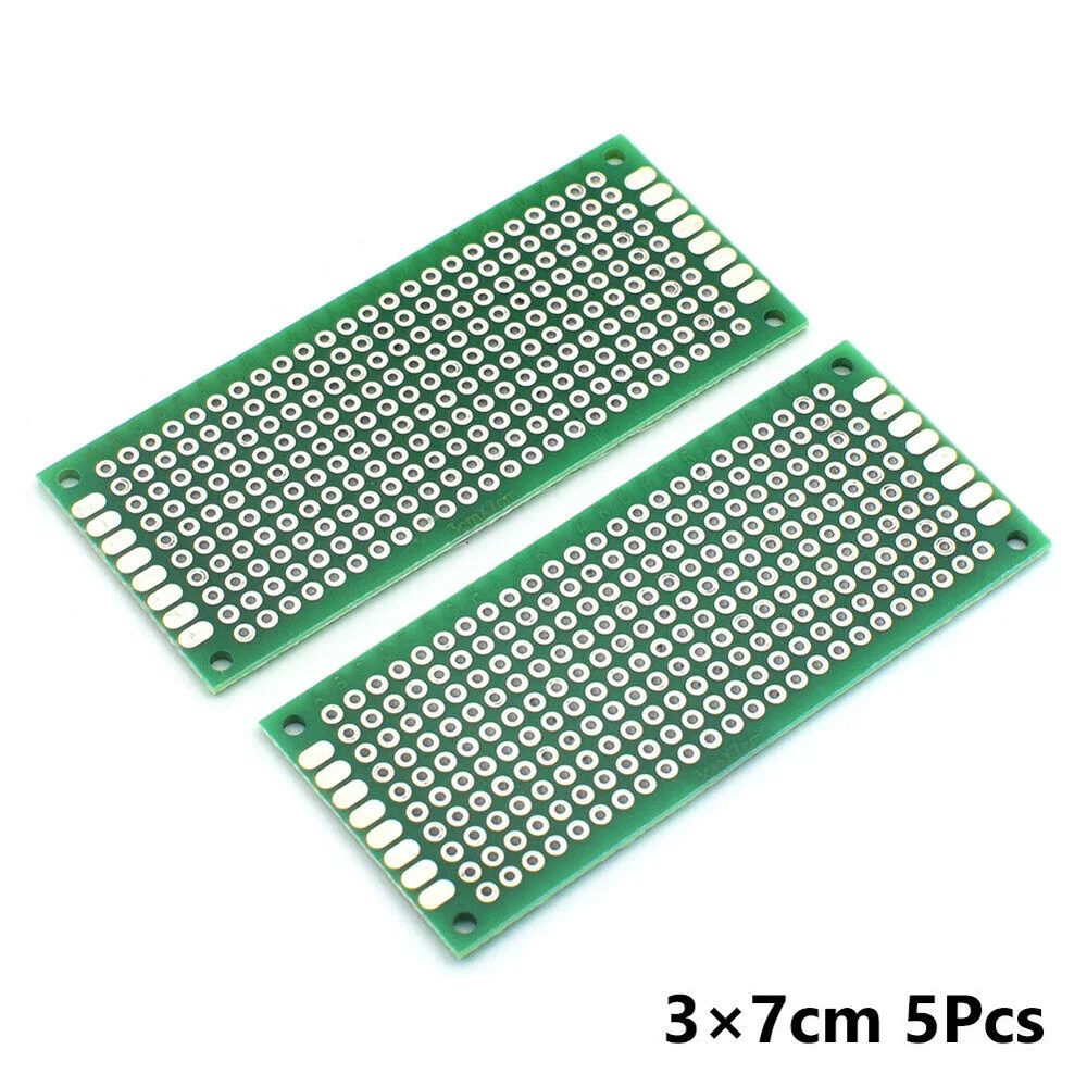 1 шт. зеленая двухсторонняя печатная плата Прототип Макет для ARDUINO DIY двусторонний