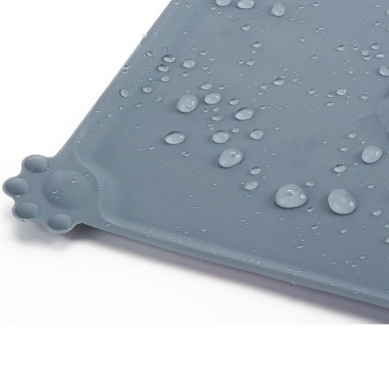 

Waterproof Pet Mat for Dog Cat Silicone Pet Food Pad Pet Bowl Drinking Mat Dog Feeding Placemat Blanket Portable Outdoor Feeding