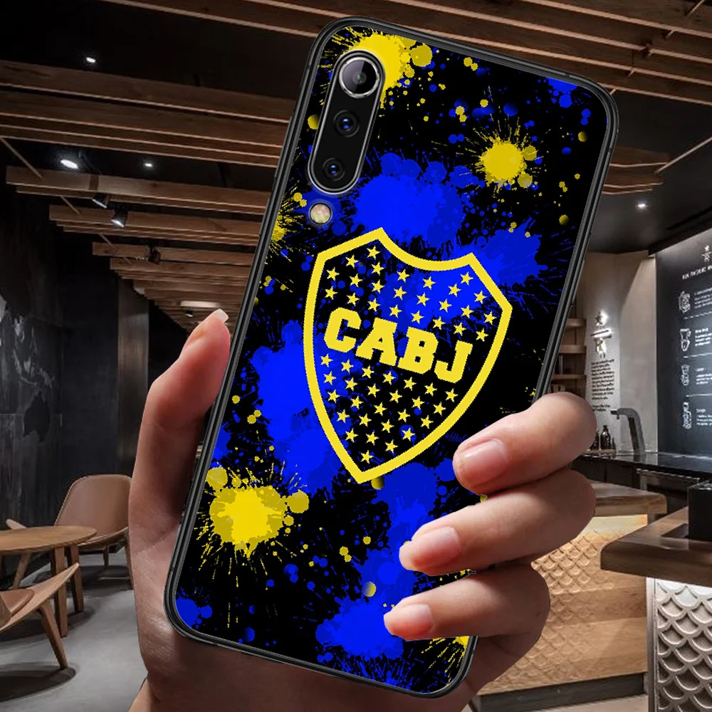 

Boca Juniors Phone Case For Xiaomi Mi Note 10 A3 9 MAX 3 A2 8 9 Lite Pro Ultra black Funda Fashion Cell Tpu Shell Silicone