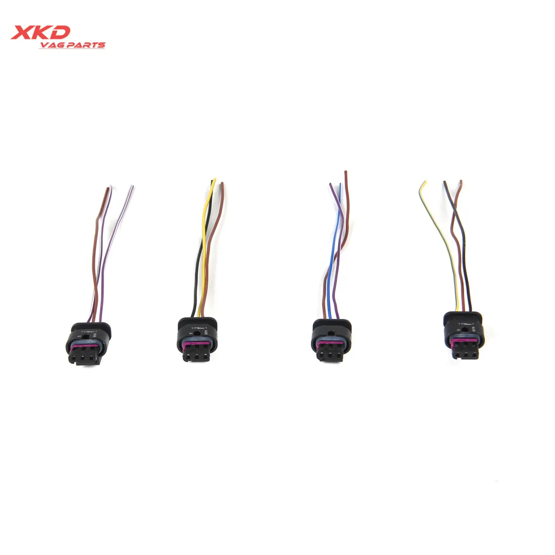 4 шт. 3-контактный соединитель проводки штепсельная Вилка для головного телефона