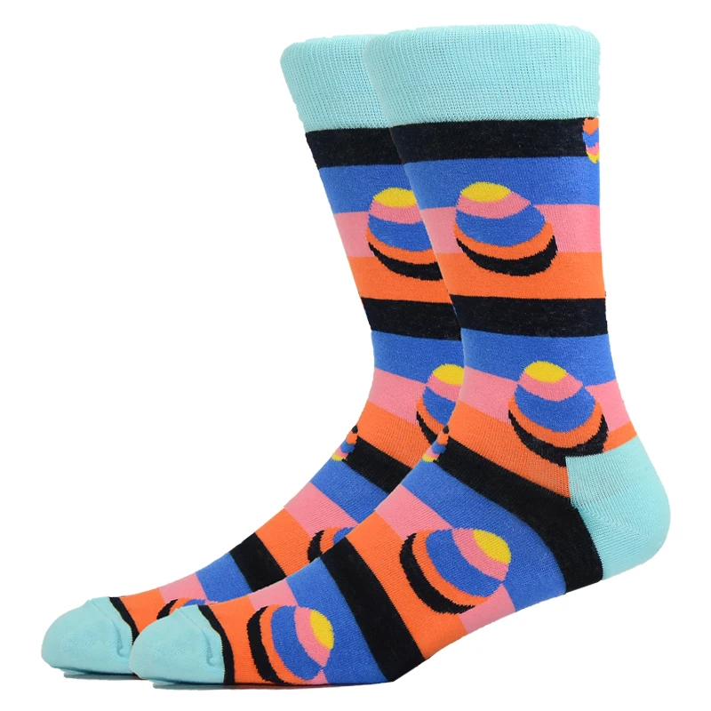 

Designers High-End Wholesale Custom Logo Fun Comfortable Color Cartoon Socks For Girls With Graphic Socks