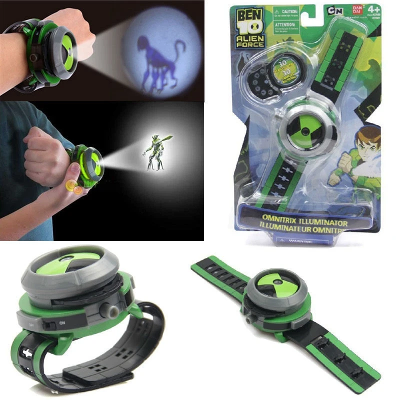 Ben 10 Ultimate Omnitrix часы Стиль Дети проектор часы для детей Рождественский подарок на день рождения