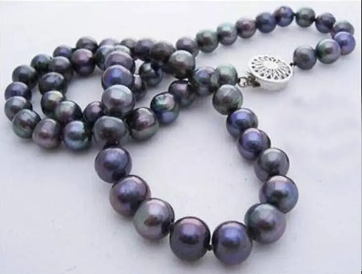 

Ожерелье из натурального пресноводного жемчуга, 35/43/17/14 дюймов, 10 мм