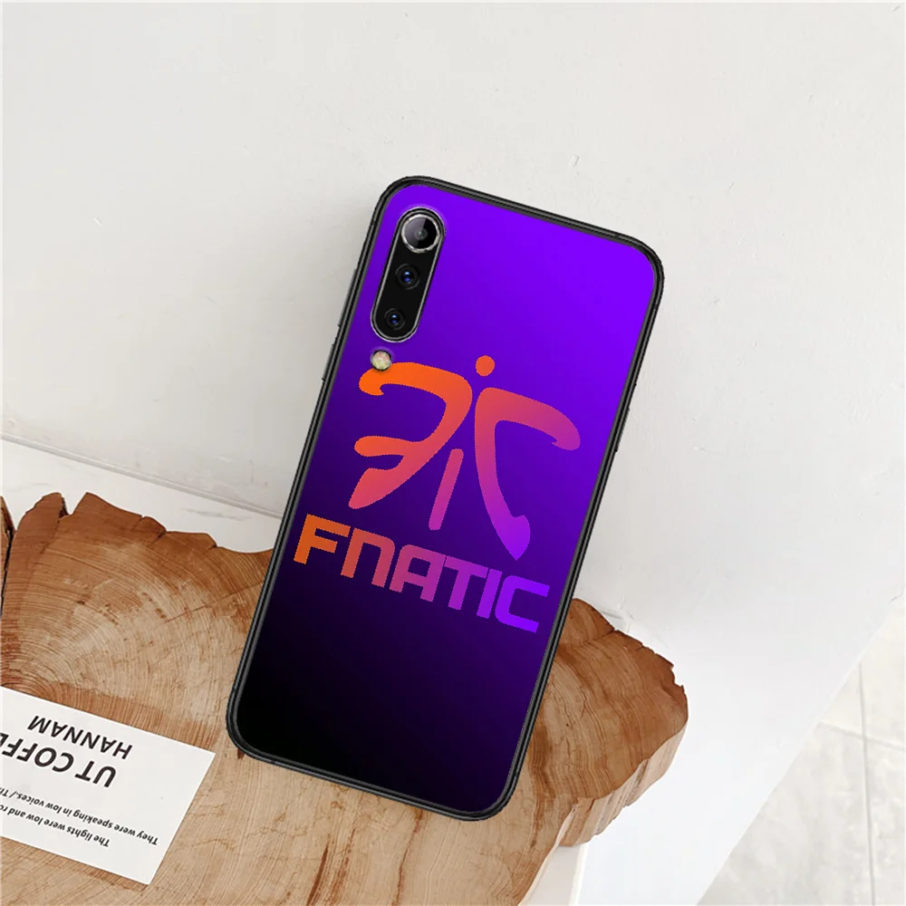 

CSGO Fnatic Logo Phone Case For Xiaomi Mi Note 10 A3 9 MAX 3 A2 8 9 Lite Pro Ultra black Etui Silicone Bumper Tpu Cell Pretty