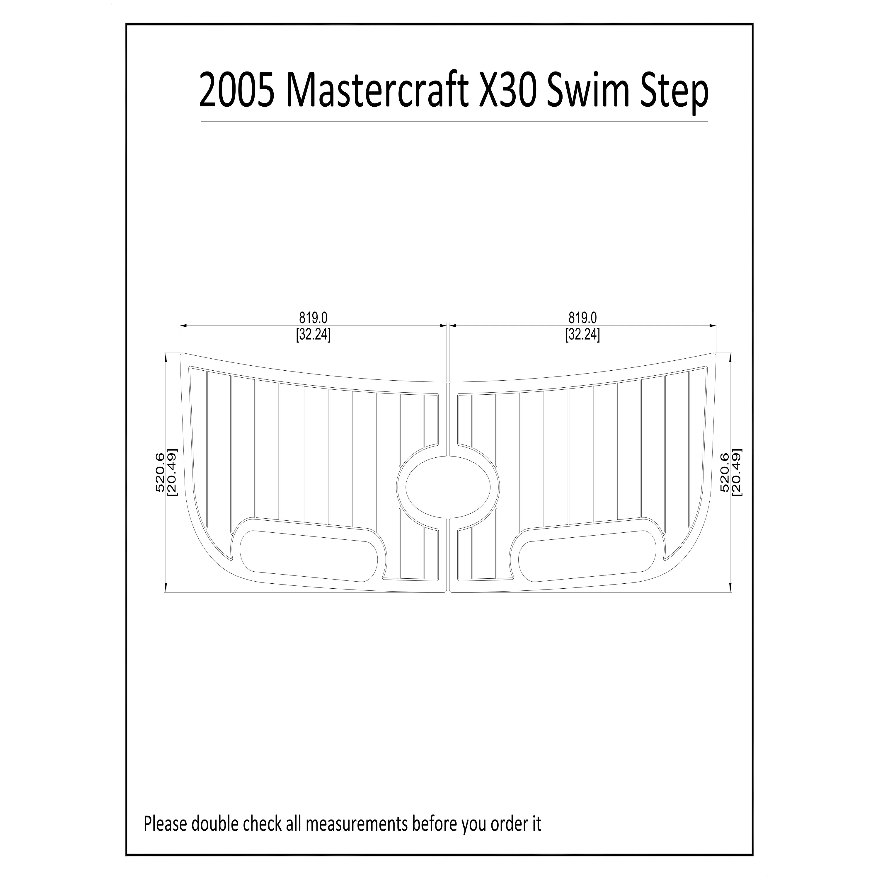 

2005 г., Mastercraft X30, платформа для плавания, лодка, EVA, искусственная пена, Тиковая напольная подушка