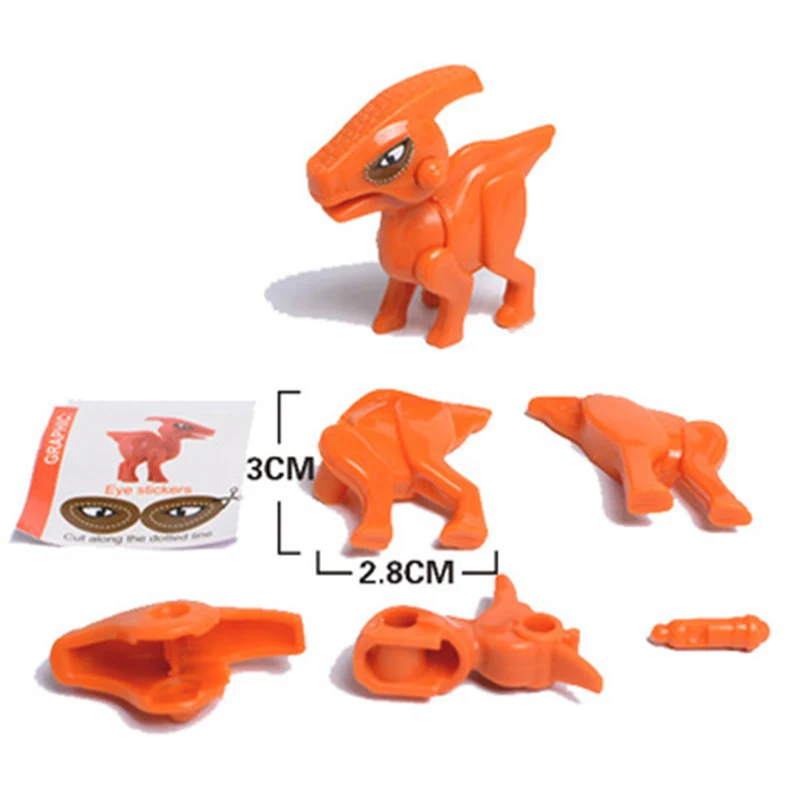 Юрский птеродактиль трицератопс маленький блок игрушки совместимые с Legoinglys