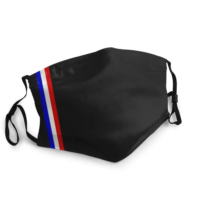 

Breathable French Flag Stripes Face Mask France Patriotic Men Women Anti Haze Dustproof Protection Cover Respirator Mouth Muffle