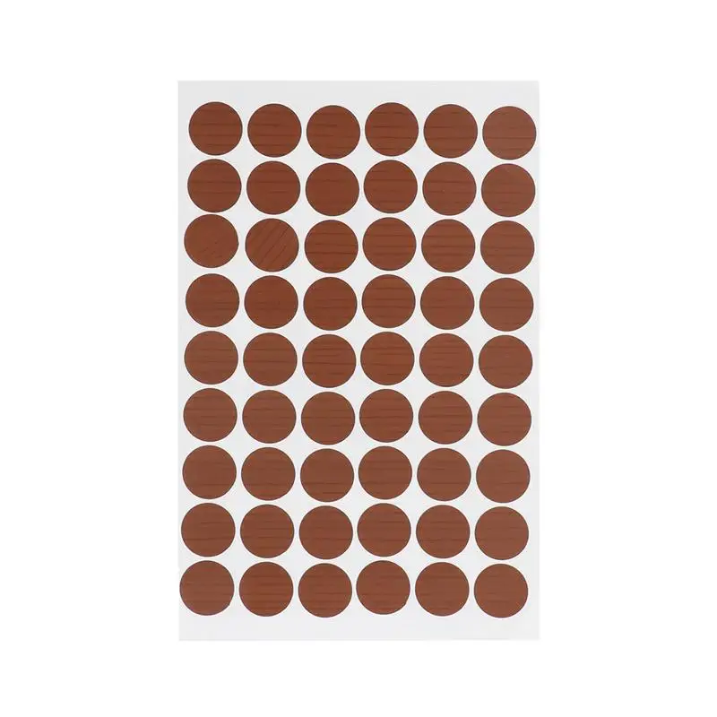 54 шт/лист винт отверстие самоклеющиеся наклейки мебель декоративные s ПВХ