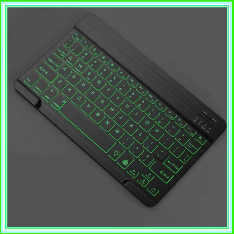 

Bluetooth keyboard mobile phone tablet iPad Pro control luminous keyboard 7-10 inch Mini magnetic absorption wireless