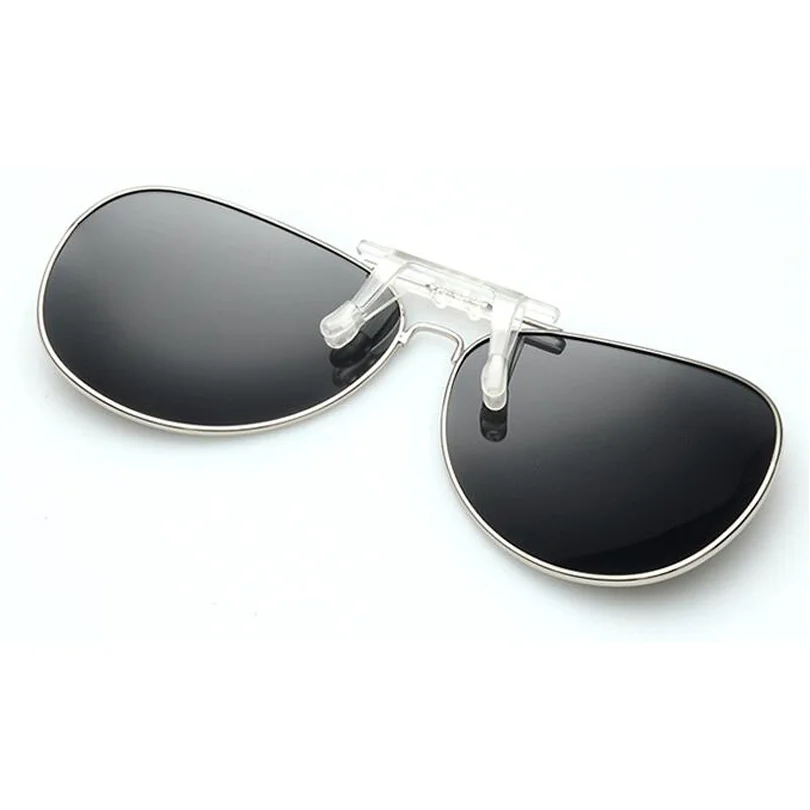 Поляризованные солнцезащитные очки с клипсой для рыбалки вождения ночного