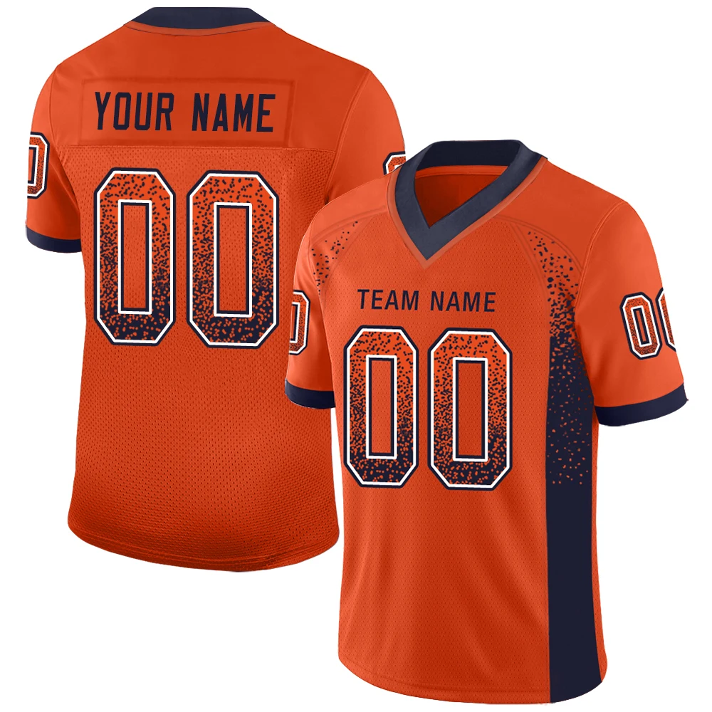 Wholesale Custom Sublimation Football Jersey Design Quick Dry Printing Team Name Number Men&Youth