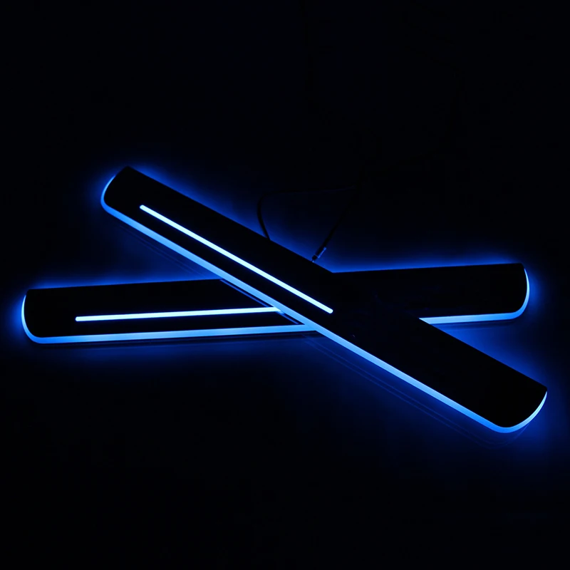 CARPTAH отделкой педаль автомобиля внешние Запчасти светодиодный порога Накладка