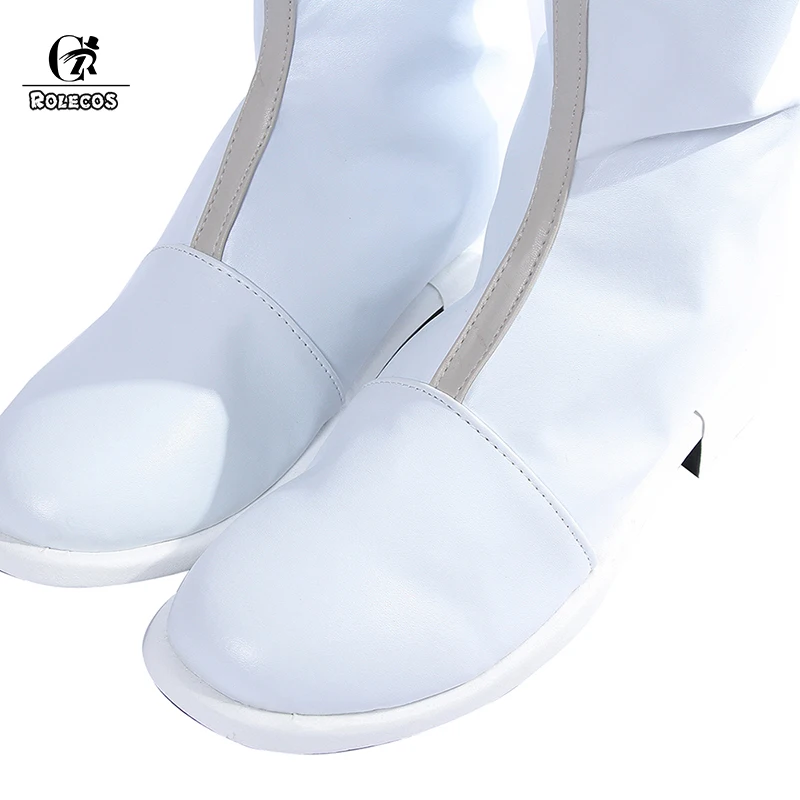 ROLECOS аниме MHA Косплэй белые туфли Todoroki шото для Для мужчин из искусственной кожи