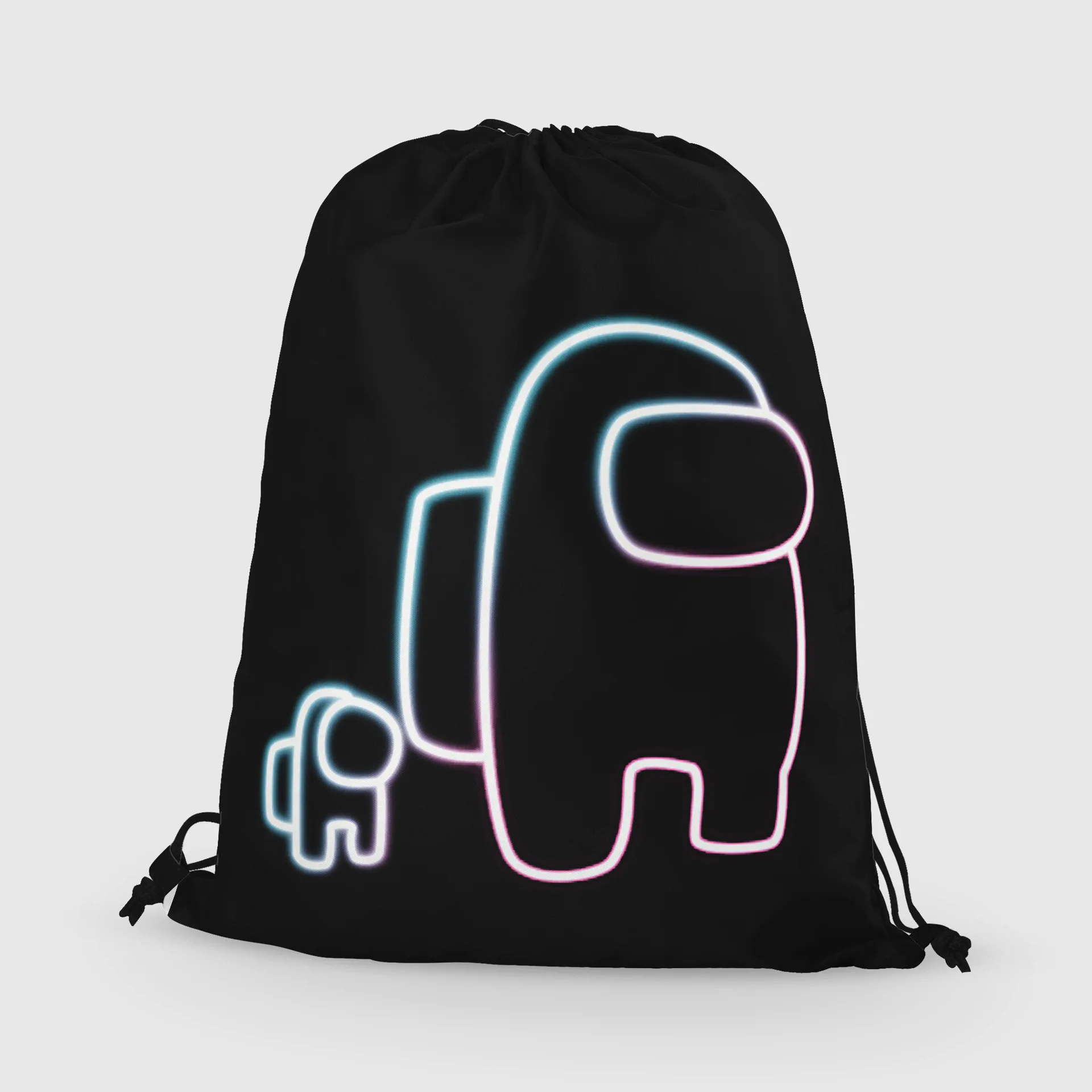 

Hot 3D Games AMON impostor Drawstring Backpack High Capacity Cartoon Print Students Boys Girls Portable School Bag Storage Bag