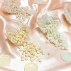 100 шт. жемчужный воск, воск для запечатывания, для приглашения, конверт для свадьбы, воск для запечатывания, лак, красочные Восковые частицы