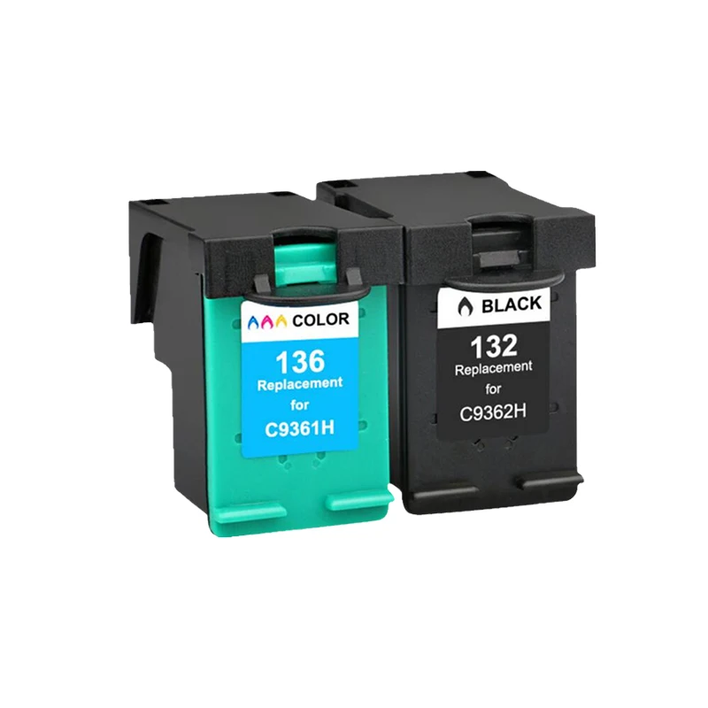 Чернильный картридж для принтера HP132 136 сменный 132 Photosmart 2573 C3183 Officejet 6213 PSC 5443 D4163