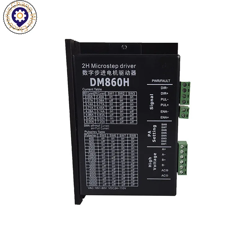 

DM860H is the newest DSP chip driver introduced by our company! High performance, high torque, almost zero noise