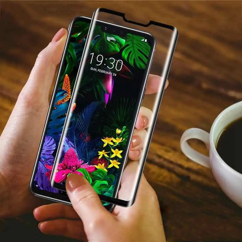 Закаленное Стекло для LG G8S thinQ Экран протектор для LG Q60 K50 W30 W10 Stylus5 K40 G8 V50 V40 Q7 плюс V30 плёнка полностью покрывающая Стекло