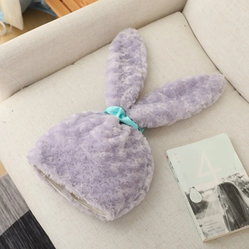 

Women Sweet Ballet Bunny Ears Plush Hat Fluffy Fuzzy Headgear Stuffed Toys Cartoon Rabbit Animal Cosplay Party Props
