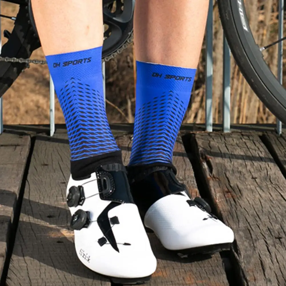 

Professional Cycling Running Mountaineering Breathable Antibacterial Sports Socks Football Socks Anti Slip Soccer Socks