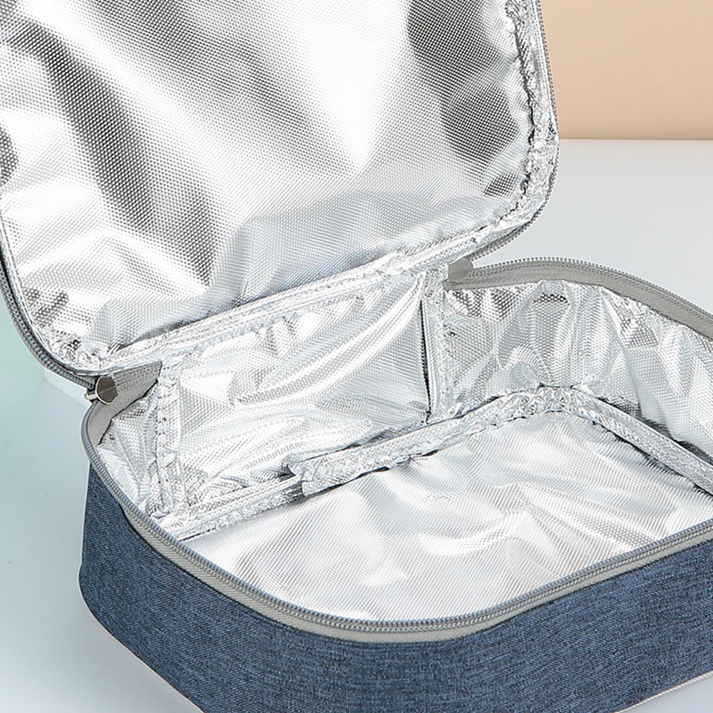 

Lunch Box Insulation Bag Portable Fresh Insulated Lunch Boxes Bags Thermal Cooler Bags Food Picnic Kids Lunch Box Bag Tote