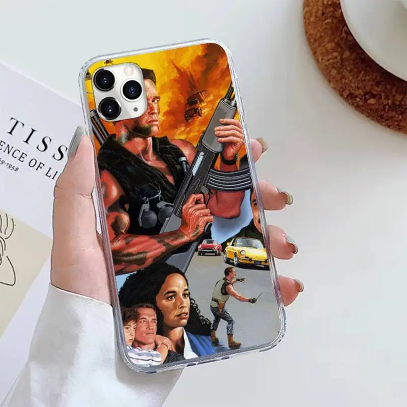 

Arnold Schwarzenegger movie Phone Case For iphone 12 5 5s 5c se 6 6s 7 8 plus x xs xr 11 pro max