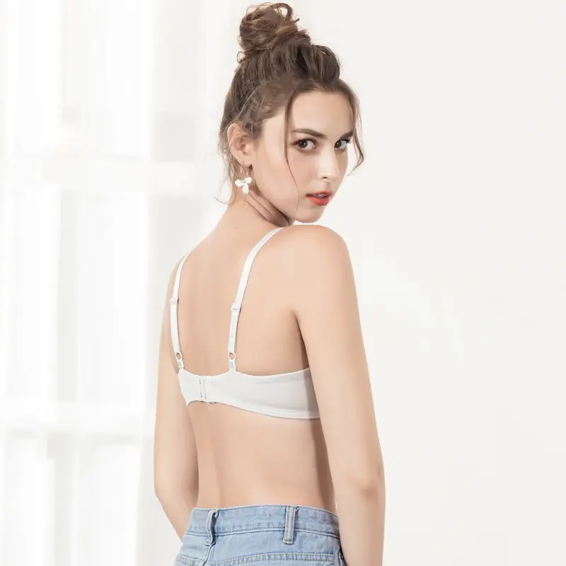 

Women Thin Bras Solid Smooth Women Bras Sexy Underwear Adjust Breathable Bralette Wire Free Brassieres for Women