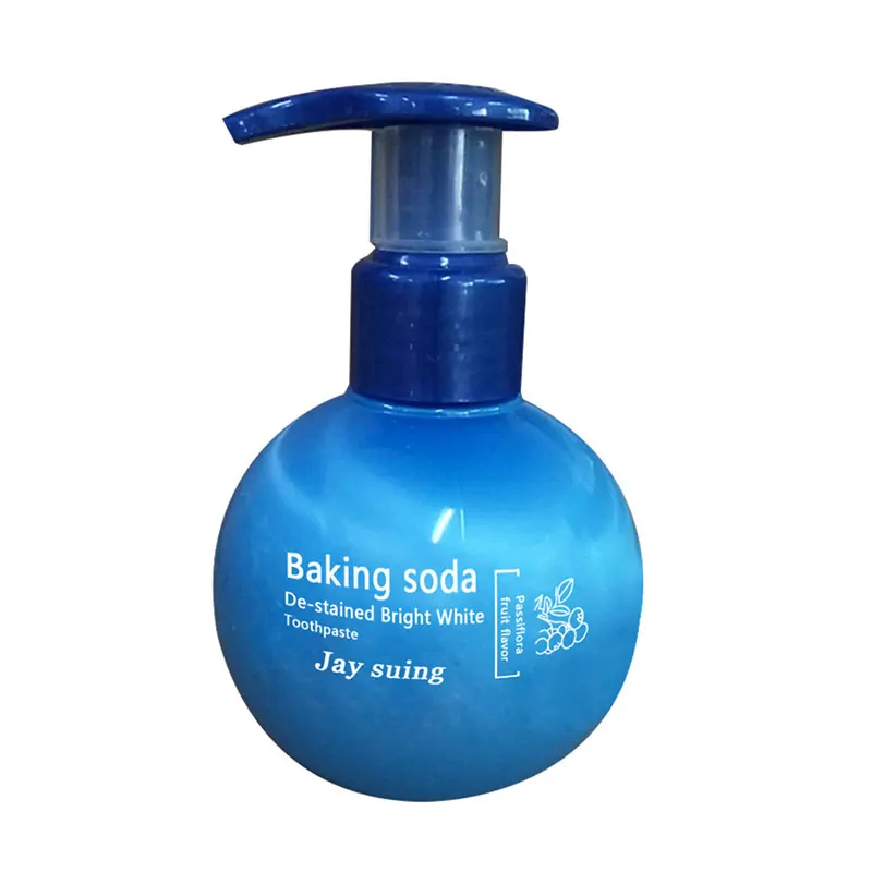 Пищевая Сода пуш-типа фруктовая зубная паста удаление пятен Зубы отбеливатель