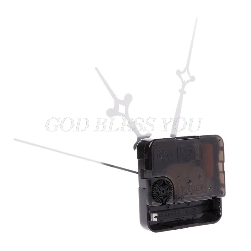 Немой DIY настенные часы кварцевые часовой механизм с батареей движения Запчасти