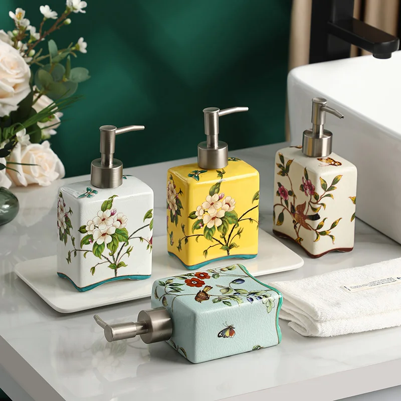 

Креативная бутылка для дезинфицирующего средства для рук, новая бутылка для лосьона в китайском стиле, бутылки для шампуня, домашняя фотогр...