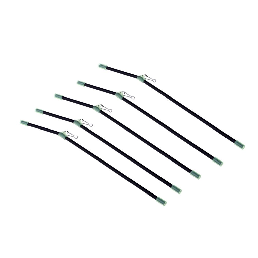 5 шт Анти-бум с сильной защелкой светящаяся рыболовная установка гнутые