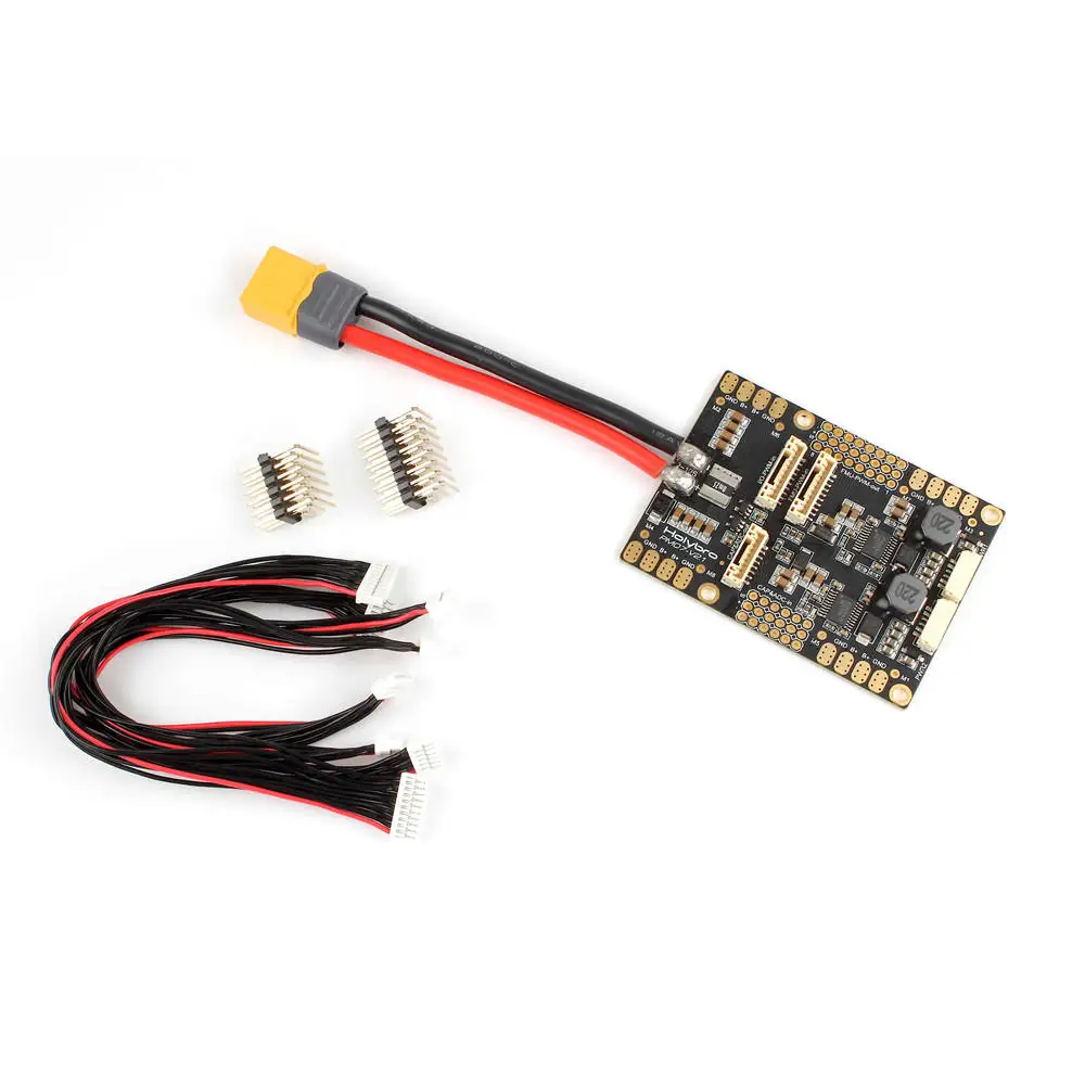 Holybro Pixhawk 4 Контроллер полета STM32F765 32 бит ARM w / PM07 управление питанием 5V UBEC выход